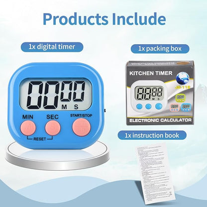 48 Pack Digital Kitchen Timer Magnetic Digital Timer - Image 3