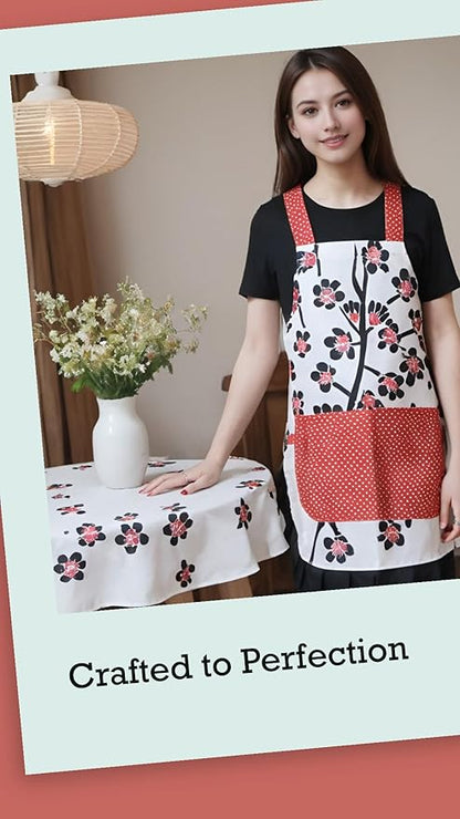 Lovely Flower Pattern Retro Aprons - Image 7