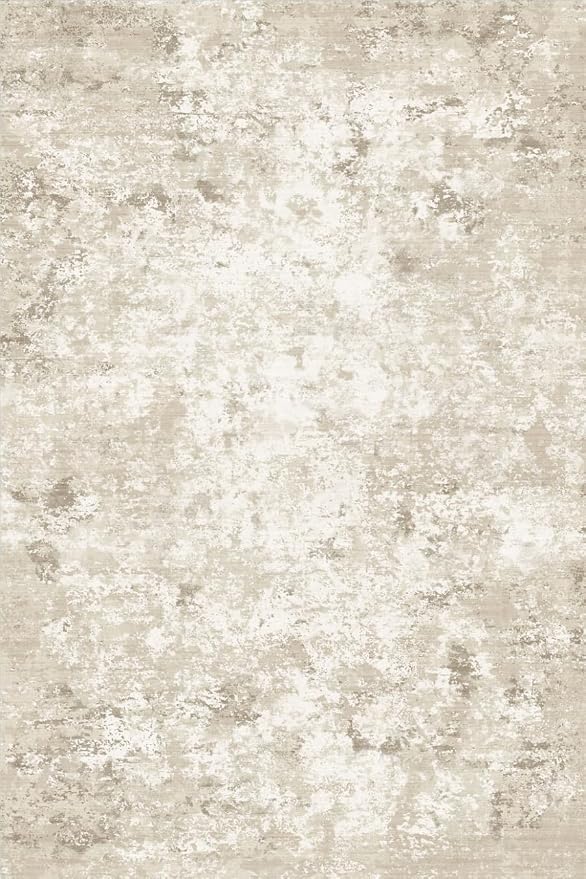 Toneed Abstract Area Rug 7x9 Modern Washable Rug Soft Non Slip Rug Low Pile - Image 7