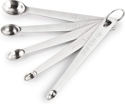 New Star Foodservice 42924 Stainless Steel Measuring Spoons Set by NewStarFoodservice