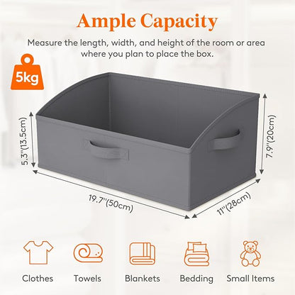 Lifewit Trapezoid Closet Storage Bins - Image 2