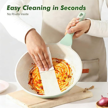 SENSARTE Nonstick Ceramic Frying Pan 9.5-Inch, Healthy Non Toxic Skillet - Image 6