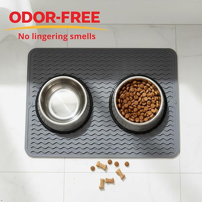 Silicone Drying Mat 16 × 12 – Dark Gray Non-Slip Sink Mat - Image 5