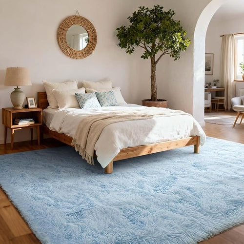 8x10 Ft Extra Large Shag Rugs for Living Room, Ultra Soft Fluffy Furry Area - Image 2