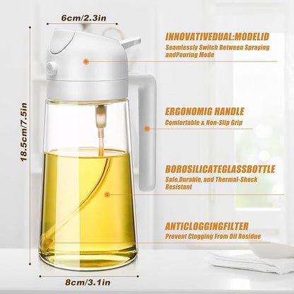 16oz/470ml Glass Olive Oil Sprayer - Image 3