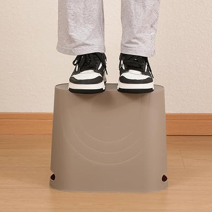rejomiik Small Trash Can, Slim Garbage Can Plastic Waste Basket - Image 4