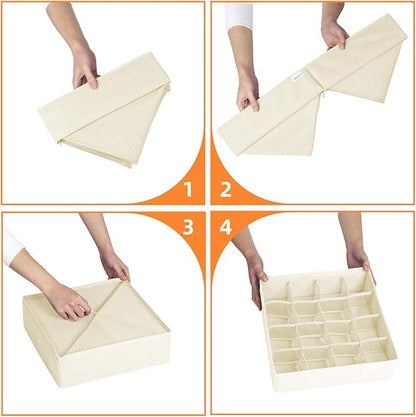 Criusia 6 Pcs Drawer Organizer Clothes - Image 7