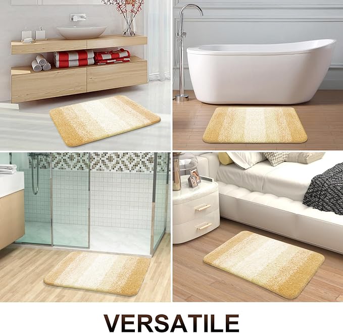OLANLY Bathroom Runner Rugs Mat 44x24, Extra Soft Absorbent Microfiber Bath Rug - Image 7