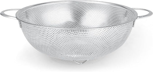 Gulex Colander Stainless Steel 3-Quart, Metal Strainer by Gulex