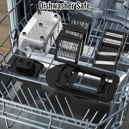 12 Blade All-in-1 Vegetable Chopper Mandoline Slicer - Image 9