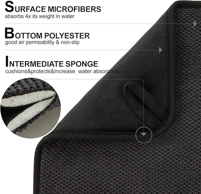 2 Pack Microfiber Dish Drying Mat - Image 4
