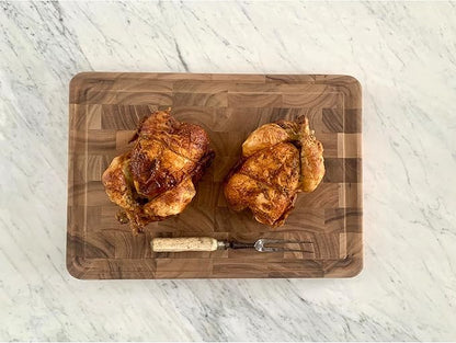Ironwood Gourmet Large End Grain Prep Station and Large End Grain Prep Board - Image 3