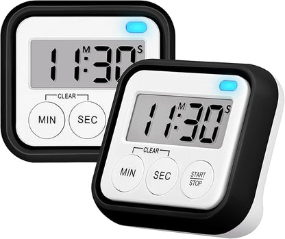 Timer, Kitchen Timers for Cooking Classroom Timer for Kids Teachers Magnetic by AOUVES