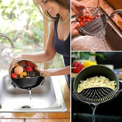 2 Pcs Clip on Strainers, Pot Strainer - Image 4