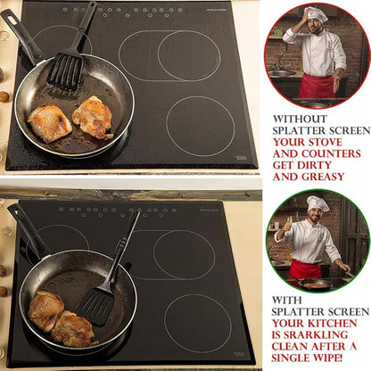 Grease Splatter Screen for Frying Pan 13 inch - Image 4