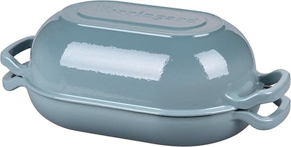 VORRINGARD Enameled Cast Iron Sourdough Bread Oven, Dutch Oven, Loaf Cast Iron - Image 7