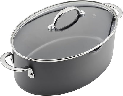 Rachael Ray 80090 Professional Hard Anodized Nonstick Cookware Oval Pasta - Image 8
