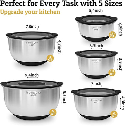 Mixing Bowls with Lids Set - Image 2