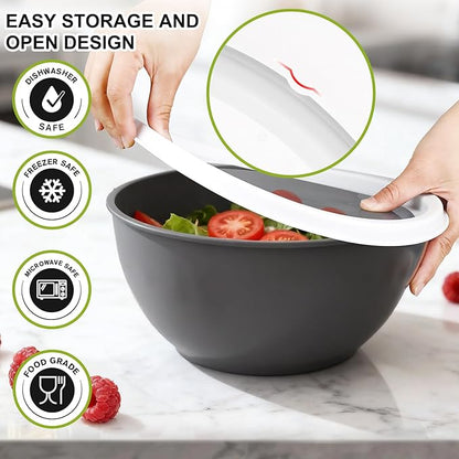 Greentainer Plastic Mixing Bowls - Image 5