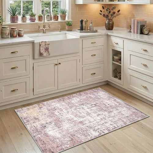 2x3 Rug for Entryway Hallway-No Slip Soft Carpets Modern Abstract Indoor Floor by Unknown