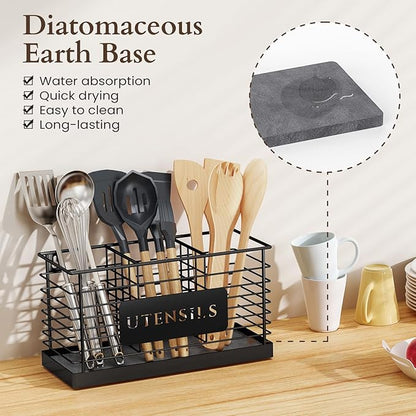 THYGIFTREE Utensil Holder for Kitchen Counter - Image 2