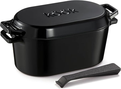 KooK Dutch Oven, for Bread Baking, Sourdough Loaf Pan, by Kook