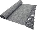 Cotton Bathroom Rug Reversible Laundry Room Rag Rug. Hand Woven Chindi Area Rug by SERENITA