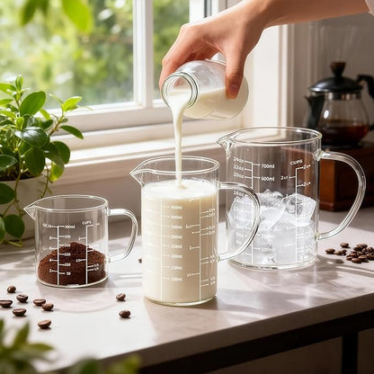 77L Glass Measuring Cup, High Borosilicate Glass Measuring Cup - Image 9