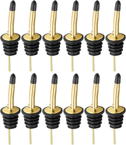 Pafusen 12 Pack Liquor Bottle Pourers, Liquor Pour Spout by Pafusen