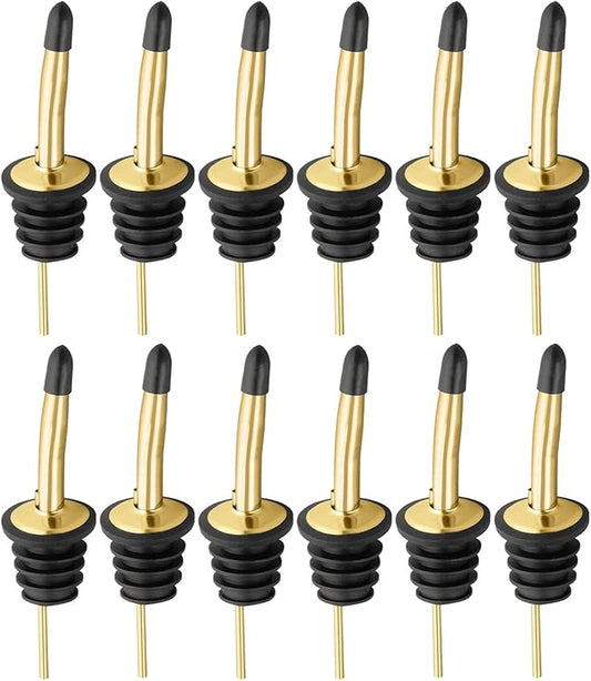 Pafusen 12 Pack Liquor Bottle Pourers, Liquor Pour Spout by Pafusen