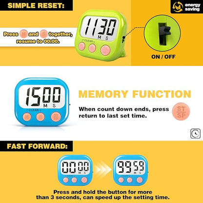 Classroom Timers for Teachers Kids Large Magnetic Digital Timer Teacher - Image 5