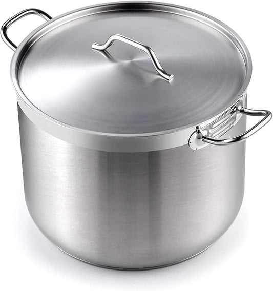 Cooks Standard 02616 Professional Grade Lid 30 Quart Stainless Steel Stockpot by CooksStandard