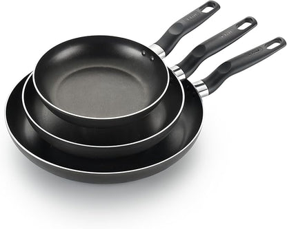 T-Fal Classic Nonstick Fry Pan Set 3 Piece: 8, & 12 Inch, Oven Broiler Safe 350F by T-falbrand
