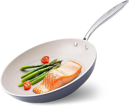 Mueller Frying Pan, Heavy Duty German Stone Coating Non Stick Frying Pans by Mueller