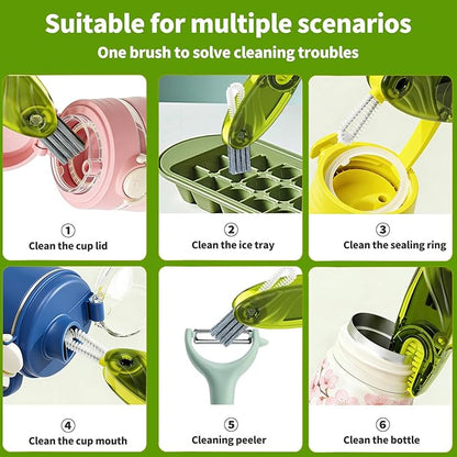 3 in 1 Cup Lid Gap Cleaning Brush Set - Image 3