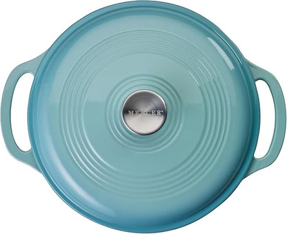 Mercer Culinary Enameled Cast Iron Round Dutch Oven, 6 qt. - Image 3