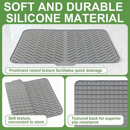 Silicone Drying Mat, Heat-Resistant, Eco-friendly, Hygienic Drying Pad - Image 4