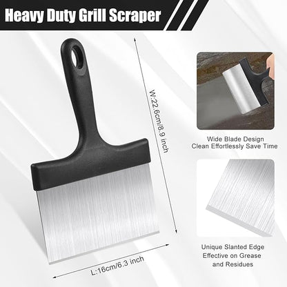Grill Scraper, Griddle Scraper, Food Scraper - Image 2