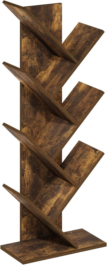 Furinno Tree Book Shelf, 7-Tier Bookshelf - Image 4