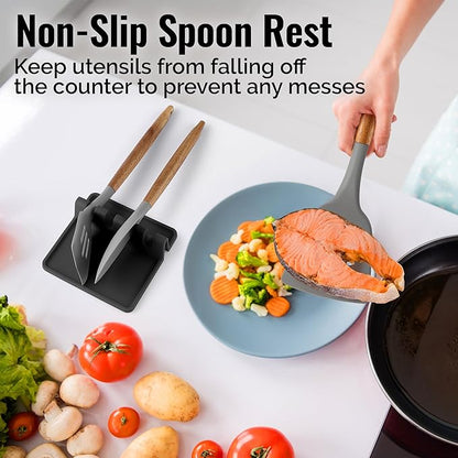 Zulay Kitchen Silicone Utensil Rest - Image 4