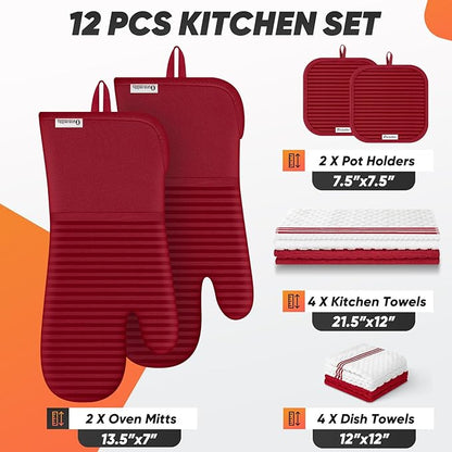 Oven Mitts Kitchen Towels and Dishcloths - Image 2