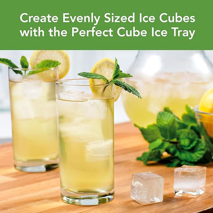 Tovolo Silicone Ice Cube Tray Cayenne Red Pack of 2 BPA Free Ice Tray Mold - Image 2