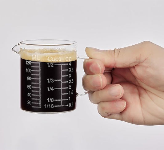 Ackers Etching Scale Measuring Glass --Made of High Borosilicate Glass Measuring by AckersBORO33
