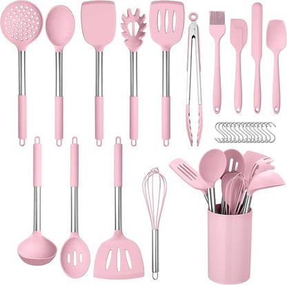 HaWare 29 PCS Silicone Cooking Utensils Set, Heat Resistant Kitchen Utensils Set by HaWare