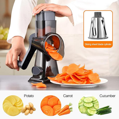 Rotary Cheese Grater Hand Crank - Image 4