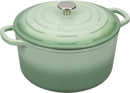 VORRINGARD Enameled Cast Iron Dutch Oven Pot - Image 6