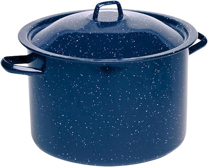 IMUSA USA Blue Enamel Stock Pot by VisitIMUSA