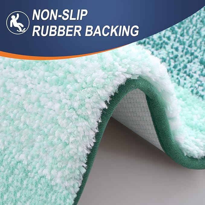 OLANLY Large Bathroom Rugs Mat 40x24, Extra Soft Absorbent Microfiber Bath Rugs - Image 5
