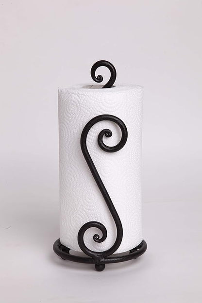 RTZEN Matte Black Paper Towel Holder Countertop - Image 8