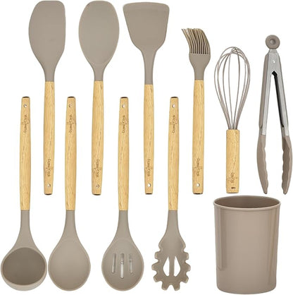 Silicone Cooking Utensils Set by Unknown